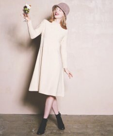 TOCCA 【洗える】PEARL BOUQUET KNITDRESS ニットドレス