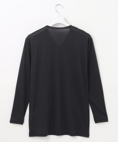 23区GOLF 【MEN】【吸水速乾/UVケア】30デニール 無地Vネックインナーシャツ