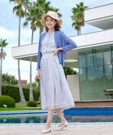 Tiaclasse L 【小倉優子さん着用・UVケア・接触冷感】ショートトッパーカーディガン