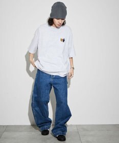 WEGO 【ユニセックス着用ITEM】別注ベンデイビスワンポイントT