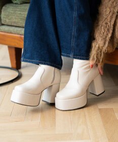 WEGO ストーム付きストレッチショートブーツ