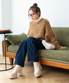 WEGO ストーム付きストレッチショートブーツ