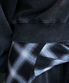 WEGO ドッキングオフショルショートスウェット