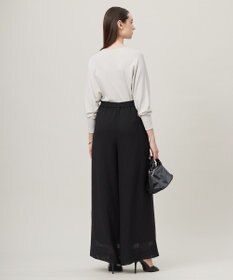 ICB L 【洗える】シンセティックハイゲージ Vネックニット