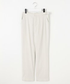 J.PRESS LADIES 【洗える】セルロースリネンストレッチ テーパード パンツ