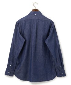 J.PRESS MEN デニムルックツイル ボタンダウンシャツ