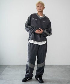 WEGO ミリタリーVネックラインプルオーバー