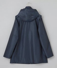 GOTAIRIKU 【ビジネスで着用可】メランジシャンブレー フーデッドブルゾン