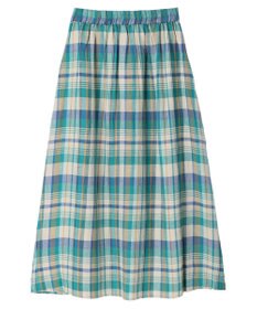 AMERICAN HOLIC ラップ風チェックスカート