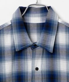 WEGO オンブレチェックシャツ