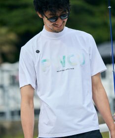 PW CIRCULUS 【吸水速乾 / UV遮蔽率99% UVカット / ストレッチ】【MEN】バックメッシュポケットモックT ゴルフ