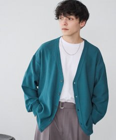 WEGO 【ユニセックス着用ITEM/紫外線対策/冷房対策】オーバーフィットドライタッチカーディガン