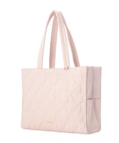 Maison de FLEUR 撥水加工リボンキルティングトートバッグ