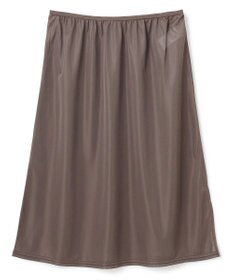 UNFILO L リネンレーヨン ノースリーブワンピース