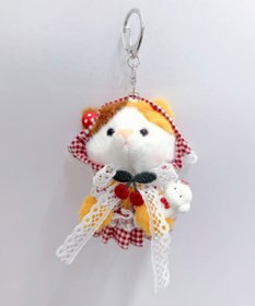 WEGO おめかしねこちゃんぬいぐるみキーホルダー