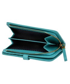 LANVIN en Bleu リュバン 二つ折り財布