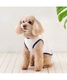 PET PARADISE リサとガスパール ポケットクール タンクトップ 《マリン柄》 小型犬