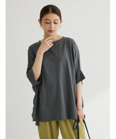 Green Parks ドルマンカット５分袖プルオーバー