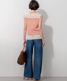 23区 【SLOW/一部店舗限定】LIGHT DENIM  ワイド パンツ