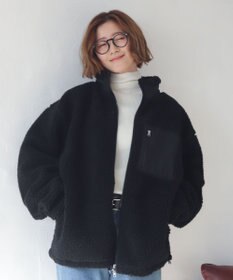 WEGO 【2025年秋冬新作アイテム/ユニセックス着用ITEM/SMLサイズ展開】ボアブルゾン