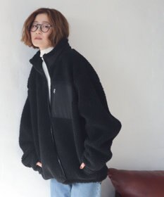 WEGO 【2025年秋冬新作アイテム/ユニセックス着用ITEM/SMLサイズ展開】ボアブルゾン