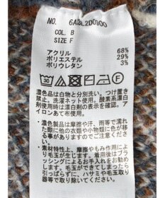 Green Parks 柄アソートニットカーディガン