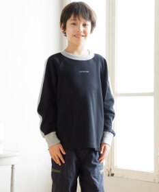 J.PRESS KIDS 【100-130cm】裏毛ラグラン ロゴトレーナー