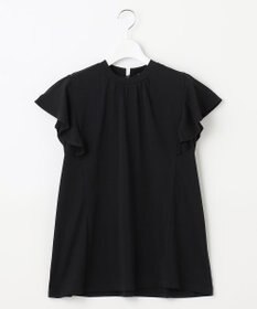 Feroux 【UVケア】スタンドカラーフレアスリーブ Ｔシャツ