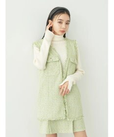 earth music&ecology ツイードジレ