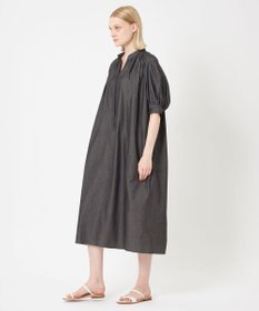 BEIGE， POMEGRANATE / ギャザーワンピース