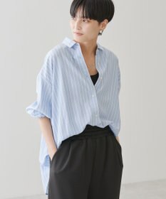 AMERICAN HOLIC サラックールバックタックシャツ