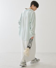 AMERICAN HOLIC サラックールバックタックシャツ