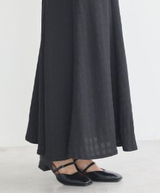 earth music&ecology ＳＥＴ２点ジャカードシャツ＋キャミドレ