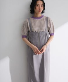 Green Parks マルチＷＡＹフロントｚｉｐサロペットスカート