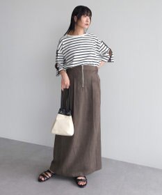 Green Parks マルチＷＡＹフロントｚｉｐサロペットスカート