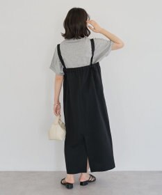 Green Parks マルチＷＡＹフロントｚｉｐサロペットスカート