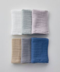 SHINTO TOWEL ランダムガーゼ フェイスタオル