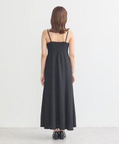 earth music&ecology ＳＥＴ２点ジャカードシャツ＋キャミドレ