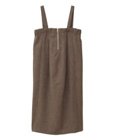 Green Parks マルチＷＡＹフロントｚｉｐサロペットスカート