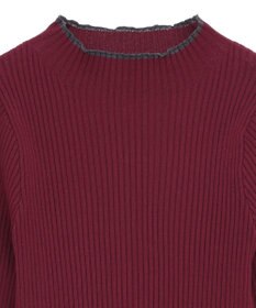 earth music&ecology ハイネックリブニットプルオーバー