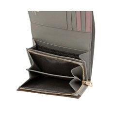 LANVIN en Bleu リュクサンブールカラー 二つ折り被せ財布