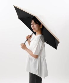 AURORA 【WEB限定】 バイカラー晴雨兼用傘（折りたたみ・クイックオープン）