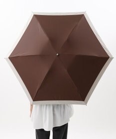 AURORA 【WEB限定】 バイカラー晴雨兼用傘（折りたたみ・クイックオープン）
