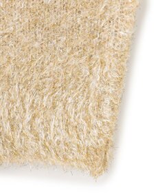 BEIGE， 【洗える】MARRONNIERS / ラメテープヤーンクルーネックニット