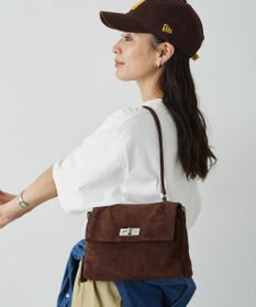 russet スエードフラップミニトートバッグ(CE-1722-WEB)