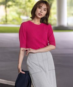 ANY SIS S ケーブルニット プルオーバー