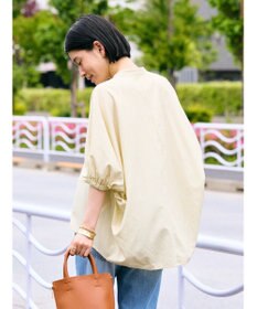 AMERICAN HOLIC 接触冷感＋ＵＶカット　ギャザースリーブブラウス