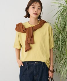 CRAFT STANDARD BOUTIQUE カットクレープワイドキリカエTシャツ