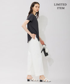 ICB L 【WEB限定・洗える】BackSatinGeorgette ブラウス