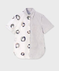 Paul Smith Painted Spot ミックスアップ 半袖シャツ